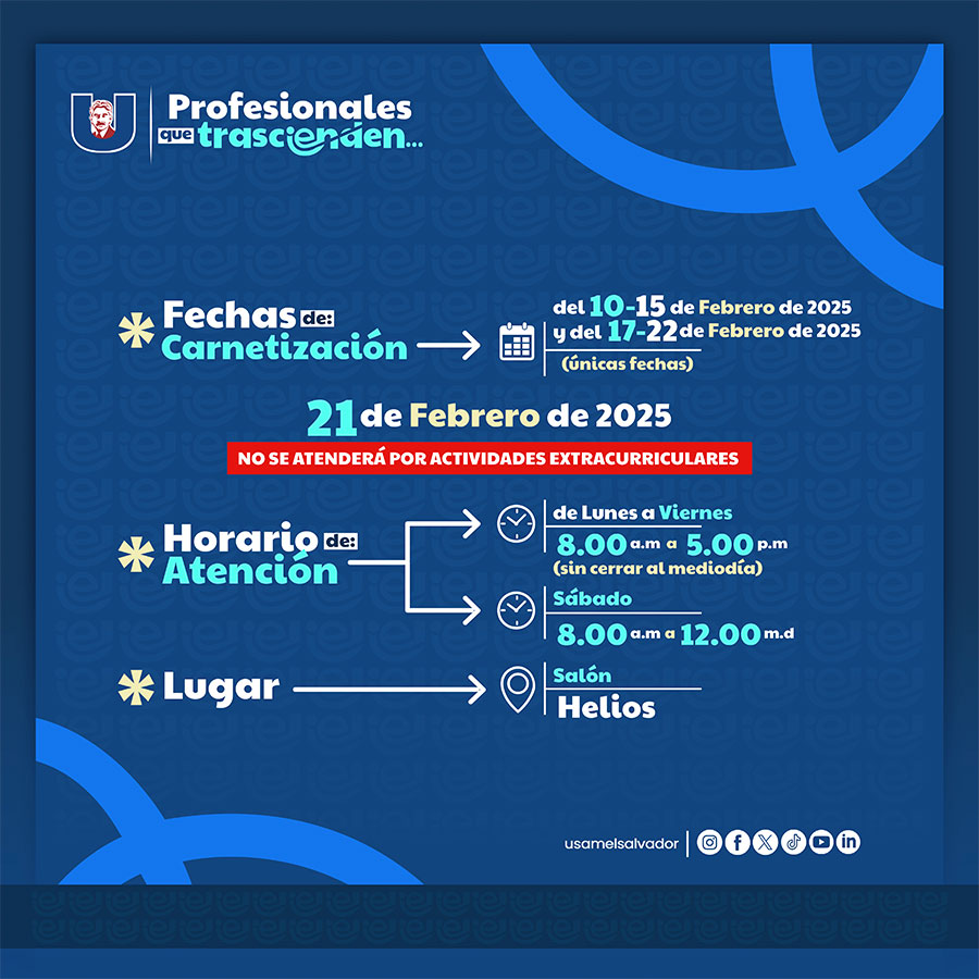 Calendario de proceso de inscripción 2025